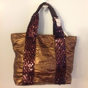 2/$100 Glam Style Sequinned Handbag, Large Bag